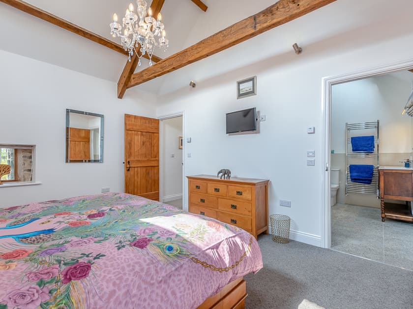 The master bedroom