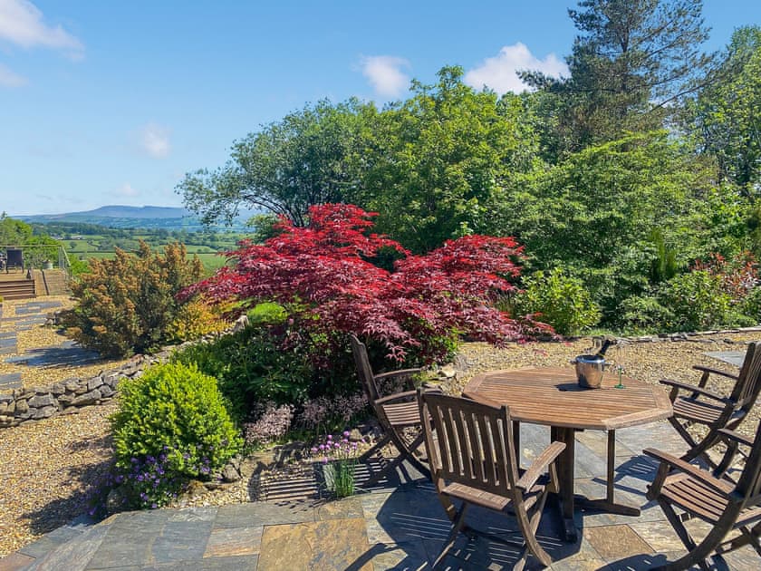 The BBQ patio